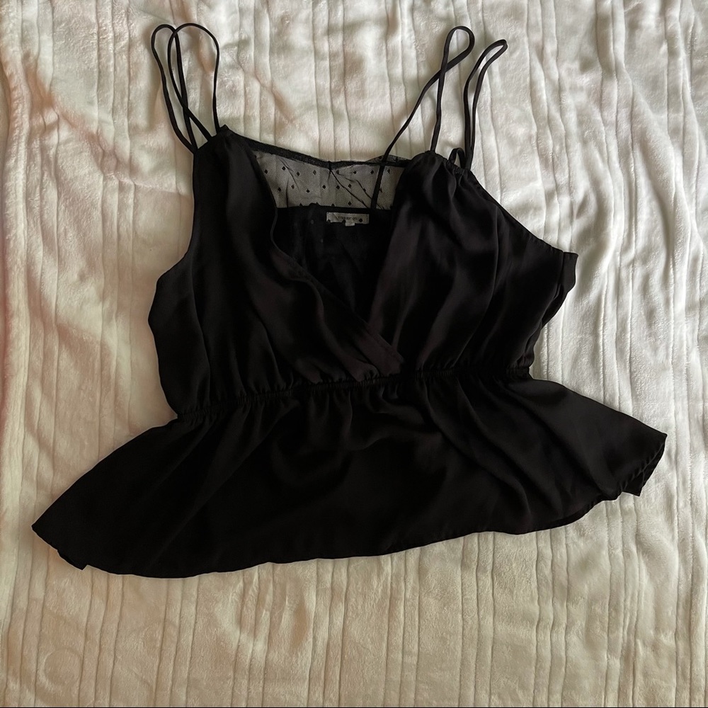 Lace Black Formal Tank